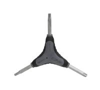 Super B Accessori, Chiave a 3 Bracci, Nero (Schwarz-Grau)