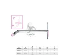 Chiave A T Bussola Snodata Per Candele - Beta 959