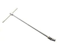 Chiave a T con Manico Scorrevole Chiave a Bussola a Snodo Snodabile Esagonale Lunga per Officina Meccanica e fai da te (8mm)