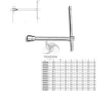 Chiave A T Esagonale - Beta 950