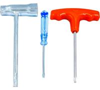 Chiave a T per motosega, 19 mm x 13 mm e cacciavite Torx T27 con manico a T, compatibile con motoseghe Stihl Husqvarna, Makita, Partner Poulan, John Deere, Echo Jonsered, Dolmar