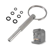 Chiave a testa ovale, Jura, chiave a testa ovale, con anello, chiave a testa ovale Jura, per macchine da caffè, strumento di riparazione della testa ovale, per Jura/Krups/Aeg