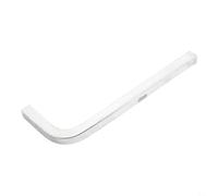 Chiave a testa quadrata a L con design a 4 punti per un serraggio sicuro della vite quadrata, in acciaio al cromo vanadio, lunghezza 310 mm, strumento per riparazioni meccaniche (6 mm)