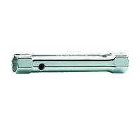 Chiavi a tubo doppie esagonali cromate art.935 - mm.8x9 5 pezzi Beta