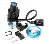 Chiave Accensione Moto Compatibile Con CB400 Per CB400SS 1 Set Interruttore Di Accensione Per Moto Tappo Serbatoio Carburante Casco Blocco Base Di Bloccaggio Con 2 Chiavi