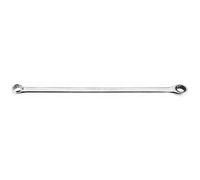 Chiave ad anello bifacciale con cricchetto lunga 22 mm 09-368