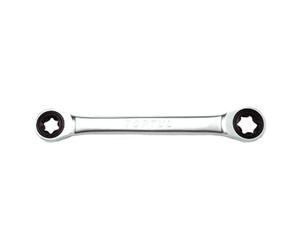 Chiave ad anello con cricchetto TOPTUL E10xE12 beidseitig