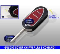 Chiave Alfa Romeo Mito Giulietta telecomando chiavi solo guscio cover 3 comandi