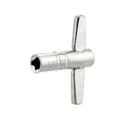 Chiave Batteria Standard in Metallo 3 Pezzi per Tamburo Argento | Design Camber e Movimento Continuo, per Rimozione Rapida delle Pelli e Regolazione Facile in Pratica