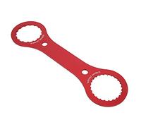 Chiave BB per Bicicletta Attrezzo per Movimento Centrale Resistente 44mm 46mm Dispositivo di Rimozione Installazione per Strumento di Riparazione Mountain Bike Lega di Alluminio per (rosso)