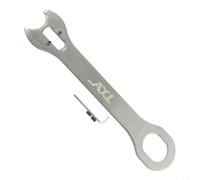 Chiave Bici 32mm per BB per fsa per sram per Race Face Chiave | Acciaio temprato, esagonale 32mm, resistenza per torsione elevata, finitura argento, uso duraturo