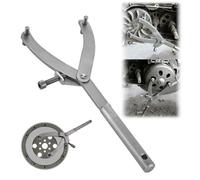 Chiave Blocca Volano, Chiave per volano regolabile, Strumento di bloccaggio Frizione Volano Strumento, Strumento Moto Volano Chiave Y, per Cinghia Della Puleggia, Strumento di Blocco e Riparazione