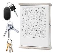 Chiave Blocco Vault - 20x7x26,4 cm montato a parete sicuro, scatola pesante, contenitore in metallo combinato di proteggere le chiavi di riserva senza rischio | Antifumo resistente alle intemperie pe