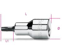 Chiave bussola Beta Utensili 920TX maschio viti Torx® 1/2" inserti bruniti