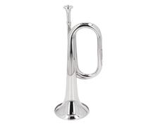 Chiave C Tromba Spagnola Tromba Militare in Argento Tromba da Cavalleria in Ottone Strumento a Canne per Orchestra e Banda Musicale
