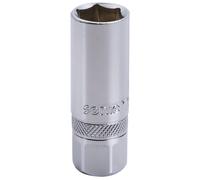Chiave candela 16 mm con clip attacco 3/8" Sonic