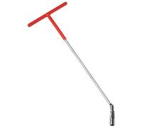 Chiave Candele Svitacandele Snodabile Bussola 14 mm Manico Lungo 50 cm. - C65969