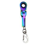 Chiave - Catena A Cricchetto Portatile | Catena Leggera | Anello Con Flessione Per Incisione | Chiavi Chiave Socket Meccanico Workshop Accessorio Per Le Riparazioni R