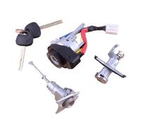Chiave Cilindro di Blocco Completo Sinistro Cilindro di Accensione Porta Bagagliaio Set di Accessori Adatti per Hyundai Sonata 8 Interruttore con Chiave di Ricambio