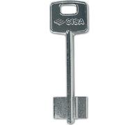 Chiave Cisa Art 00100.00.1 Testa Ferro Lunghezza 35 mm per serrature da infilare