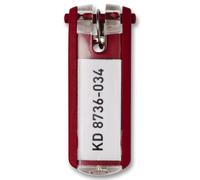 Chiave Clip Rosso Pk6 Sicurezza Chiave Armadietti E Conservazione - 1957/03