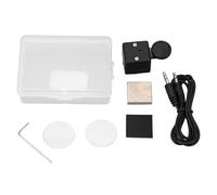 Chiave codice Morse CW, chiave telegrafica Morse manuale con connettore 3,5 mm, base magnetica resistente per funzionamento stabile, manipolatore Morse con guscio in ABS per