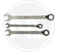 CHIAVE COMBINATA A CRICCHETTO 22MM acciaio cromo-vanadio MAURER PLUS 95255