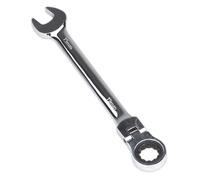 Chiave Combinata A Cricchetto Flexi Head Sealey 19Mm 72 Denti Bi Hex FHRCW19