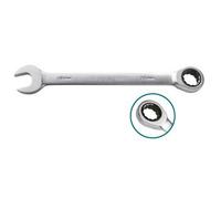 CHIAVE COMBINATA A CRICCHETTO STELLA E FISSA 22mm Cr-V ACCIAIO TOTAL