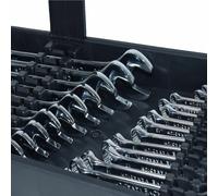 Chiave combinata con chiave metrica 25 pezzi 6-32 mm in vassoio di plastica a...