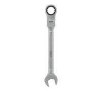 Chiave combinata con cricchetto snodato - 15 mm