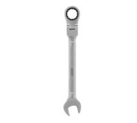 Chiave combinata con cricchetto snodato 15mm acciaio cromo