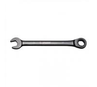 Chiave Combinata Cricchetto 17mm Nera Acciaio Cr-V 72 Denti Reversibile