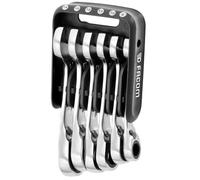 Chiave combinata Facom 467BS.JP10 10 pezzi cricchetto 7-17 mm cromo satinato
