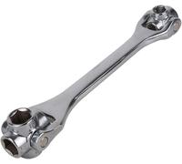 Chiave combinata multifunzione 8 in 1 girevole 360° bussola esagonale 8 misure