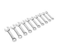 Chiave Combinata Set 10pc Stubby Metrico - Sealey AK633 Nuovo