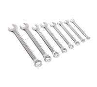 Sealey Chiave Combinata Set 8pc Freddo Timbrato Metrico AK63252