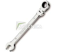Chiave combinata snodata a cricchetto reversibile Beta 142SN dalla 7 alla 24 mm