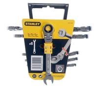 Chiavi combinate con impugnatura a cricchetto 6 pz. Stanley R4- 91- 444