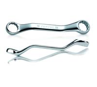 Chiave combinata TOPTUL 16x17 mm kurz 45 Grad abgewinkelt