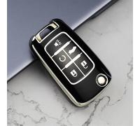 Chiave Compatibile Con C&evrolet Per Trax Per Sail Per Malibu Per Cruze Per Aveo Per Captiva 1 Pz 3/4/5 Pulsante Copertura Della Cassa Chiave Dell'automobile Borsette Fob(color1,5Button)