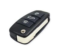 Chiave Compatibile Con Per A3 A4 A6 Q7 S6 Per TT 1 Pz 3 Pulsanti Pieghevole Vibrazione Vibrazione Remota Custodia Chiave Per Auto Shell Custodia Chiave Per Auto Shell(3button)