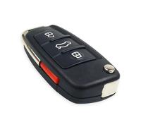 Chiave Compatibile Con Per A3 A4 A6 Q7 S6 Per TT 1 Pz 3 Pulsanti Pieghevole Vibrazione Vibrazione Remota Custodia Chiave Per Auto Shell Custodia Chiave Per Auto Shell(4button)