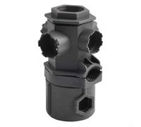 Chiave da cucina, strumento idraulico 16 in 1 per la rimozione dello scarico del lavandino, chiave multifunzione con design modulare, stoccaggio compatto per la manutenzione della casa, appassionati