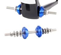 Chiave del Supporto Fondo della Bicicletta - Strumento di Montaggio Cuscinetto del Pedale della Bicicletta in Acciaio | Strumento di Assemblaggio del Cuscinetto Tasso Fiscale | Herrami