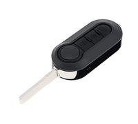 Chiave dell'automobile con telecomando a 3 pulsanti, pieghevole, di ricambio, compatibile con fiat 500 Doblò, Ducato, Panda, Punto, Peugeot