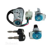 Chiave di accensione Interruttore di Blocco Set per Honda CH80 Elite 1985-2007