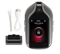 Chiave di Avviamento a Distanza per Auto, Universale MA-100 LCD Touch Screen Smart Key Sostituzione Telecomando Senza Chiave per Tutti i Modelli di Pulsante Motore Start Stop