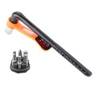 Chiave di Coppia 3-10nm SUPER B (Include Punte: Allen 3/4/5/6 MM, torx25 /