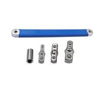Chiave di estensione multiuso dal design ergonomico per elementi di fissaggio difficili da raggiungere con adattatori da 1/2" 1/4" 3/8" Chiave di estensione